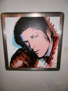 A portrait of Tom Seaver (as a Red, alas) by Andy Warhol.