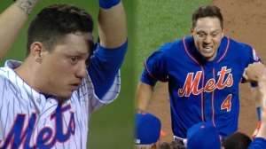 Wilmer Flores, Mets folk hero. Image ©MLB Advanced Media